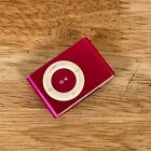 Apple iPod Shuffle 2nd Generation A1204 Pink Headphone Jack Audio MP3 Player