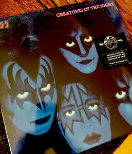 KISS 2014 EU Creatures of the Night LP Vinyl black EU Sticker Sealed