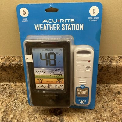 New AcuRite Weather Station with Digital Color Display + Wireless Sensor - Image 1 of 4