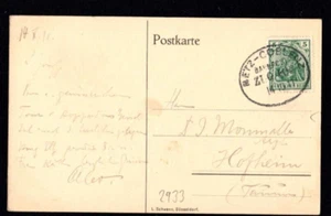 "Correo de tren 1911 - "Metz - Coblenza" transparente (263-X) - Imagen 1 de 1