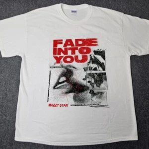 mazzy star fade into you rock classic short sleeve white color shirt KV30871 - Picture 1 of 2
