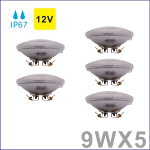 5 Pcs Waterproof LED Light PAR36 AC/DC12V (9W=50W Halogen Bulb) Landscape Lamp - Picture 1 of 14