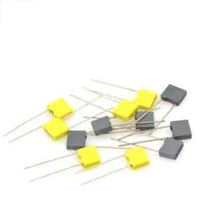 Condensadores de seguridad de corrección de 100 V ±5% condensador de plomo radial tipo caja 1nF - 1uF - Imagen 1 de 16