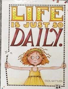 Mary Engelbreit Handmade Magnet-Life Is Just So Daily - Picture 1 of 3