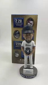Sandy Alcantara Miami Marlins Bobblehead Cy Young 06/25/2023 NIB *In Hand* - Picture 1 of 2