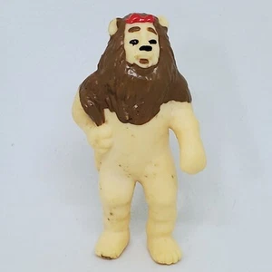 Vintage The Wizard of Oz Cowardly Lion 2.5" Rubber Figure 1989 Applause - Picture 1 of 9