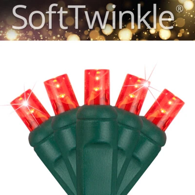 Soft Twinkle LED String Lights Indoor Outdoor Pulsing Christmas Wedding Party - Image 1 of 4
