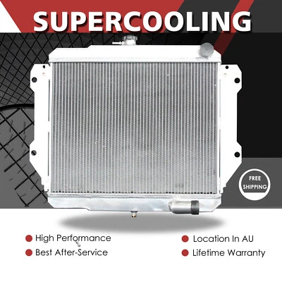 2Row Aluminum Radiator For Daihatsu Rocky Diesel Heavy Duty Manual 2.8 1987-1999 - image 1 of 4