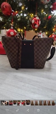 Louis Vuitton Jersey Shoulder Bag Brown/Black Canvas/Leather - Image 1 of 4