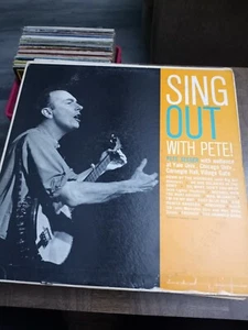 Pete Seeger – Sing Out With Pete Vinyl FA 2455 - Picture 1 of 5