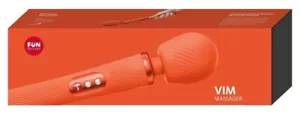 Fun Factory Vim Body Massager | Multi Speed Strong Vibration | Orange - Picture 1 of 13