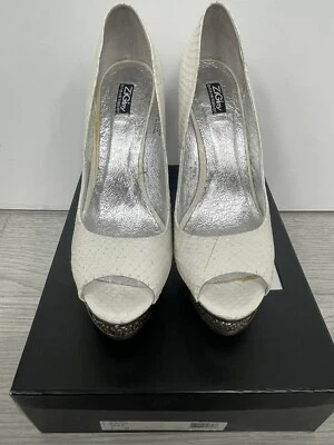 Tacones ZIGIny Black Label (Stacey WHLT) talla 8 Foto 1 de 4