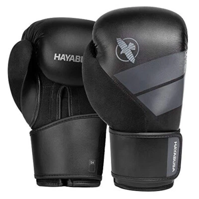 Hayabusa S4 Boxing Gloves for Men and Women - Black, 16 oz - Image 1 of 4