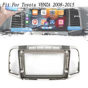 9inch Fascia Stereo Radio Bezel Panel Frame Trim 2Din For Toyota VENZA 2008-2015 - Picture 1 of 1