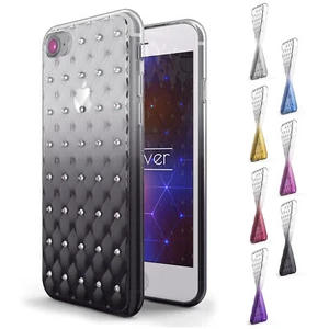 Urcover® Custodia Lusso Protettiva TPU Cover Glitter Diamanti Case Brillante - Foto 1 di 23