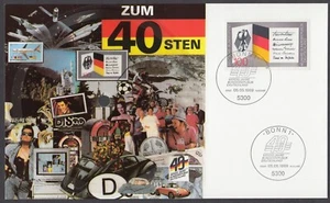 Germany 1989 musical LP FDC - German national anthem - Picture 1 of 2