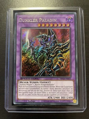 Yu-Gi-Oh! Dunkler Paladin SBCB Secret Rare Near Mint Speed Duell 1. Auflage - Bild 1 von 4