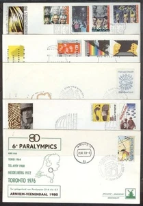 NETHERLANDS FDC’s (x5) DIFFERENT (ID:383/D26824) - Picture 1 of 1