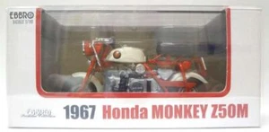 Ebbro Red White Premium Collection 1/10 Honda Monkey Z50M 1967 - Picture 1 of 9