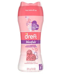 Dreft Blissfuls Baby Fresh In-Wash 7.8 oz. Scent Booster Beads Sealed HTF 🫧 - Picture 1 of 1