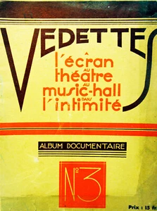 RARE REVUE CINEMA -1932 - N°3 - " VEDETTES "  -  80 PAGES - Imagen 1 de 3