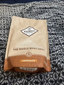 Ka'Chava Superfood Plant Protein Powder Chocolate 32.8 oz Kachava Pouch Shake