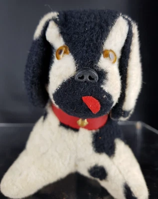 CHIEN DALMATIEN  , STEIFF dans le goût - Ancien Jouet peluche - Photo 1/4