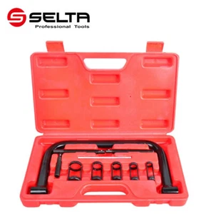10pc Valve Spring Compressor Hollow Pulley Tool Kit for Car Motorcycle Engines - Picture 1 of 6