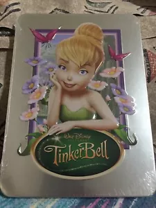 DISNEY TINKER BELL TINKERBELL DVD REAL 3D COLLECTIBLE TIN CASE NEW FREE SHIPPING - Picture 1 of 3