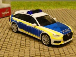 1/87 Herpa Audi A6 Avant Polizei / Audi Vorführfahrzeug 096058 - Bild 1 von 2