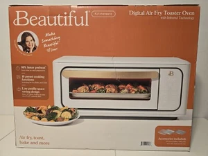 9 Slice Infrared Air Fry Toaster Oven 10 Cooking Functions Kitchen 1800W Family - Picture 1 of 6