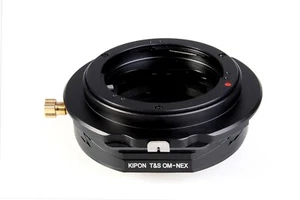 KIPON Tilt Shift Adapter for Olympus OM Mount Lens to Sony E Mount Camera NEX - Picture 1 of 5