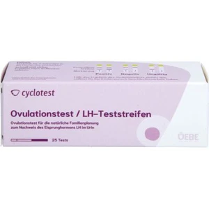 CYCLOTEST Ovulationstest LH-Teststreifen 25 St PZN17859850 - Bild 1 von 3