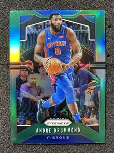 2019-20 Panini Prizm Andre Drummond Green Prizm #92 Detroit Pistons - Picture 1 of 3