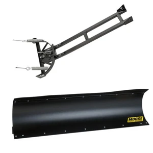 Moose 66" Snow Plow Kit Black for 2015-2021 Polaris RZR-4 900 - Picture 1 of 4