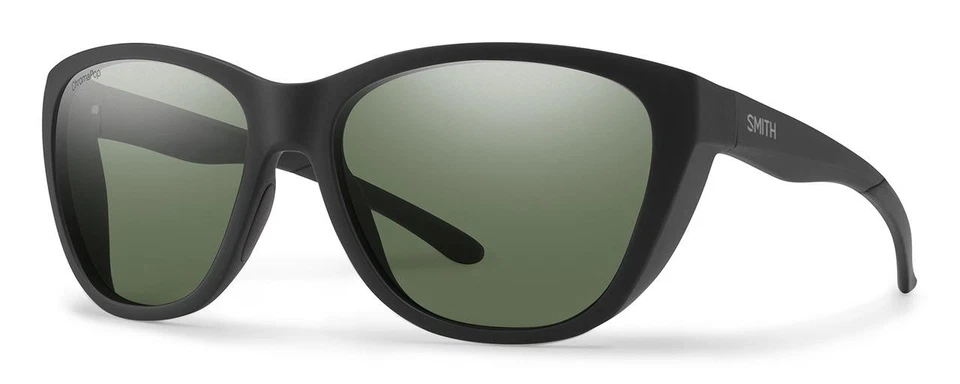 SMITH SHOAL 0003/L7 0003 Sunglasses MATTE BLACK Frame GRAY GREEN Lenses 58 mm