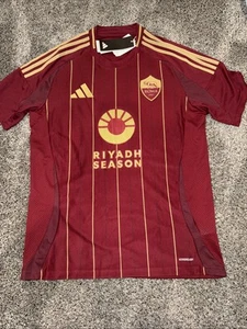 Adidas AS Roma 2024/25 Home Fußball Fußball Trikot Herren Gr. S Neu - Bild 1 von 7