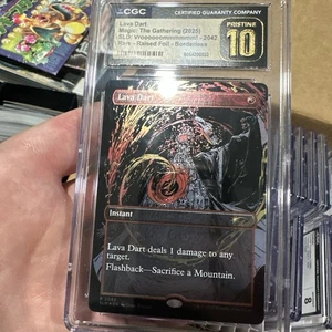 CGC Pristine 10 Lava Dart lamina rialzata MTG Vrooooommmmm! Tana Segreta *Pop 1*🔥 - Foto 1 di 9