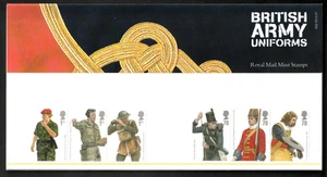 Royal Mail Stamp Pack -2007 British Army Uniforms - Picture 1 of 2