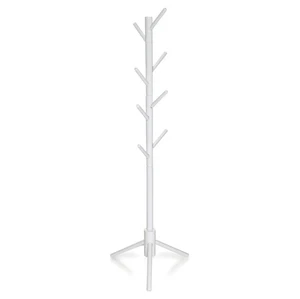Milliard Kids Coat Tree Rack Hanger Wooden White Rack Organizer Furniture - Picture 1 of 8