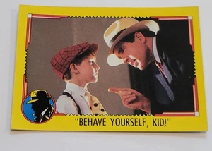 1990 Dick Tracy Card #54 Behave Yourself Kid Topps/Disney Movie Hobby-Excellent - Picture 1 of 4