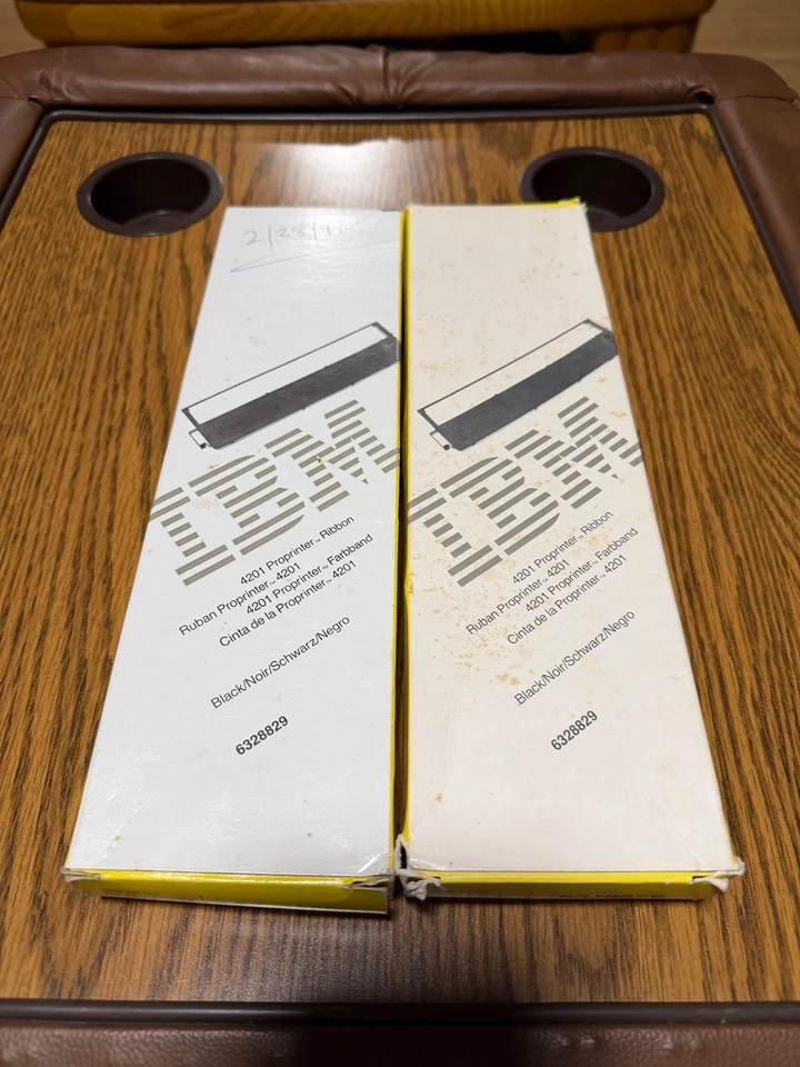 IBM Proprinter 4201 Dot Matrix Printer Ribbon P/N 6328829 Black -New Old Stock - Image 1 of 1