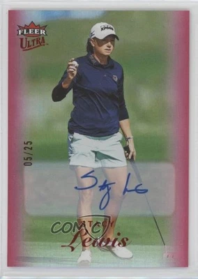2023 Fleer Ultra Red Rainbow Auto /25 Stacy Lewis #41 Auto - Image 1 of 2