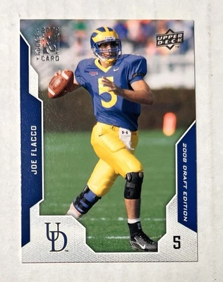 2008 Upper Deck Draft Edition - Joe Flacco #50 (RC) - Image 1 of 2