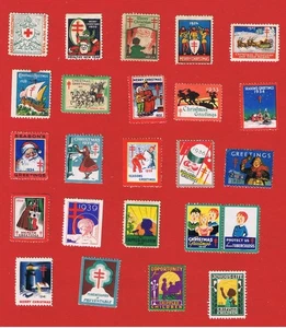 #WX19 /WX104  MVFH OG  Christmas Seals   Free S/H - Picture 1 of 1