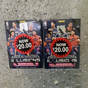 Lote de 2 cajas bláster de baloncesto Panini Illusions 2021-22 - Imagen 1 de 2