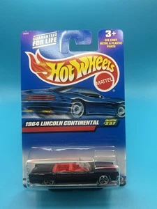 2000 Hot Wheels Collector #237 1964 LINCOLN CONTINENTAL Black w/Chrome 5Dot Sp - Bild 1 von 4