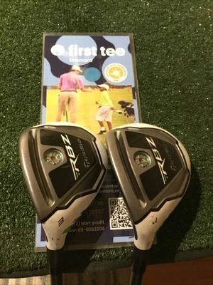 Taylormade Left Handed RBZ Rocketballz Hybrids Set 3H & 4H Regular 65g Graphite - Image 1 of 4