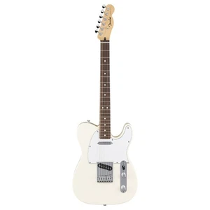 Fender Standard Telecaster 6 String Olympic White Electric Guitar for Recording - Picture 1 of 5