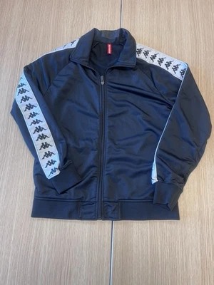 Kappa 222 Banda Track Jacket Women's Small Black Full Zipper - Image 1 of 4